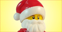 Lego Minifiguren Weihnachten