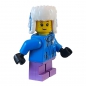 cty1080 Lego Minifigur Mädchen mit Ushanka Mütze