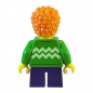 cty1343 Lego Minifigure Boy with Orange Hair