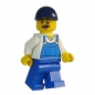 cty765 Lego Minifigure Beach Janitor