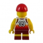 cty770 Lego Minifigure Boy with basketball jersey