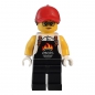 twn495 Lego Minifigur Burger Verkäuferin