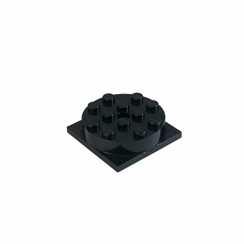 3403c01 Lego Turntable Square Base black