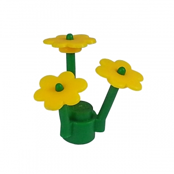 3742 Lego Flower yellow with green stem