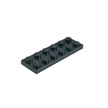 3795 Lego Plate black