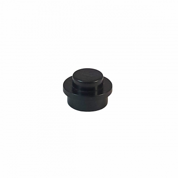 4073 Lego Plate round black