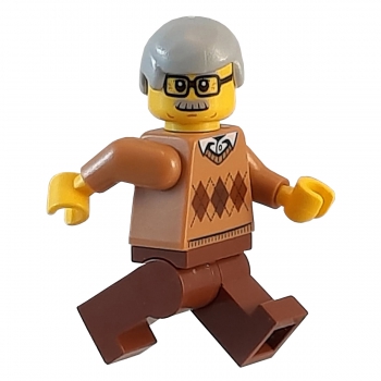 cty0659 Lego Minifigure Grandfather