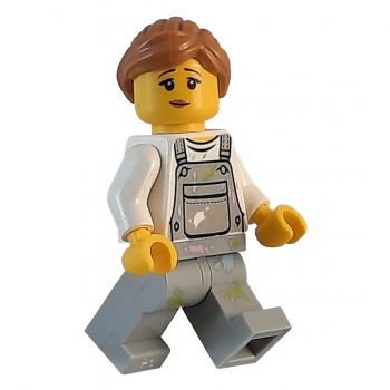 cty661 Lego Minifigur Zaunmalerin Handwerkerin