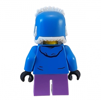 cty1080 Lego Minifigur Mädchen mit Ushanka Mütze