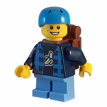 cty1332 Lego Minifigure Boy Skateboarder