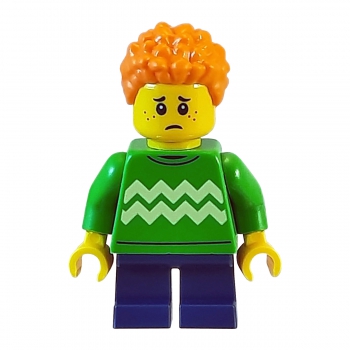 cty1343 Lego Minifigure Boy with Orange Hair