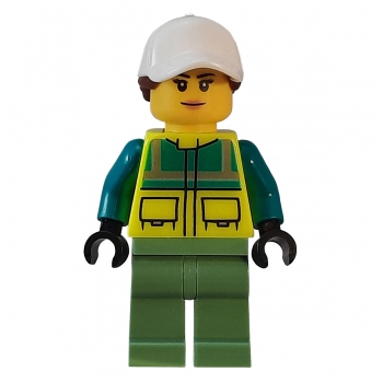 cty1349 Lego Minifigure Ambulance Driver