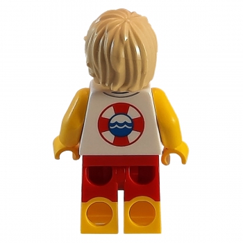 cty1388 Lego Minifigure Beach Lifeguard