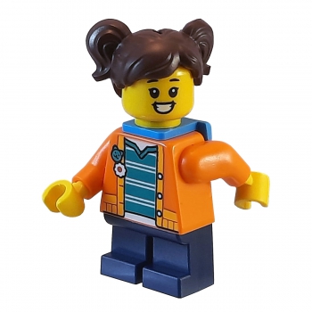 cty1390 Lego Minifigur Madison mit Rucksack