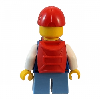 cty1391 Lego Minifigure Boy with red helmet