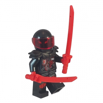 Lego njo385 Minifigure Mr. E with two swords