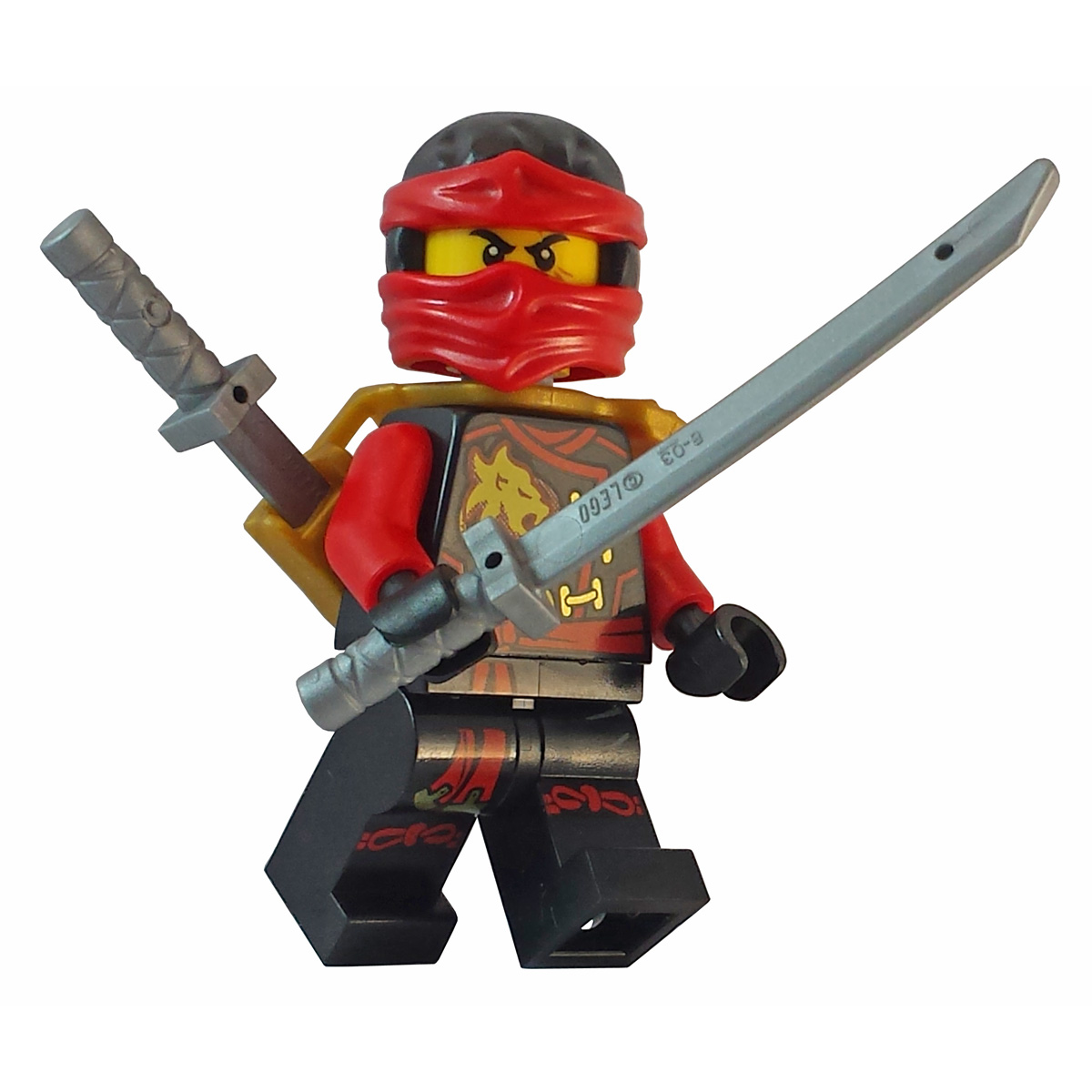 Bausteine Online - Lego Ninjago njo194 Minifigure Kai Skybound Gold