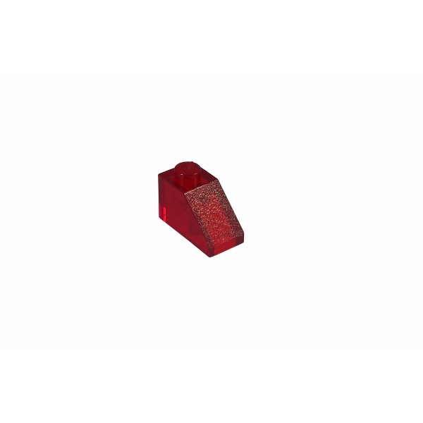 3040 Lego Dachstein transparent rot