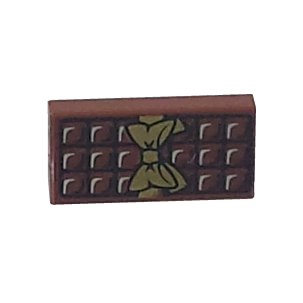 3069bpb440 Lego Tile Pattern Chocolate