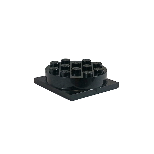 3403c01 Lego Turntable Square Base black