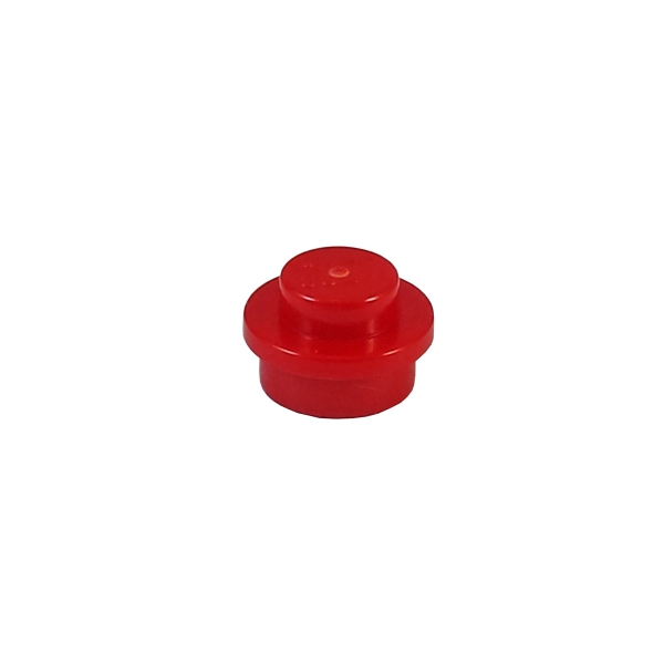 4073 Lego Plate round red