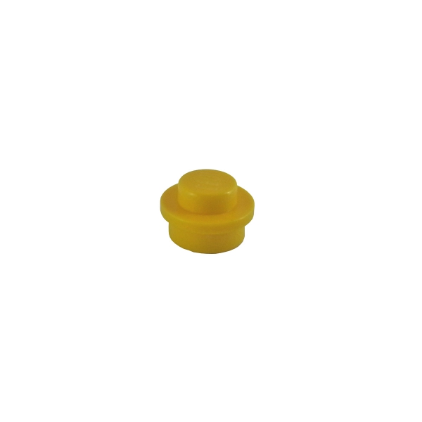 4073 Lego Plate round yellow