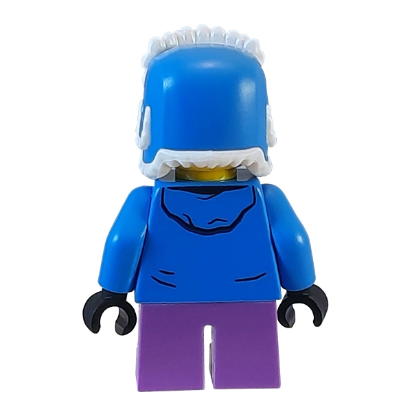 cty1080 Lego Minifigur Mädchen mit Ushanka Mütze