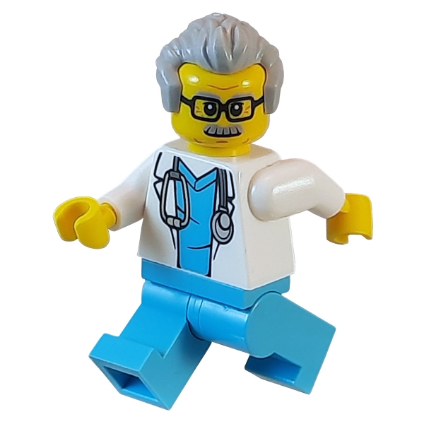 cty1341 Lego Minifigure Doctor