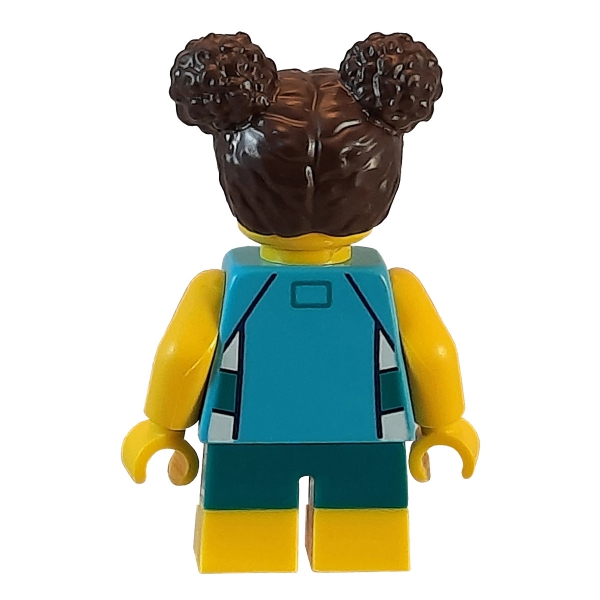 cty1386 Lego Minifigur Mädchen mit Quallen Shirt