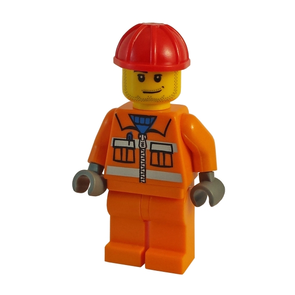 cty397 Lego Minifigure Construction Worker