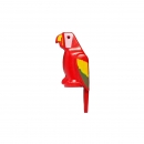 Lego 2546p01 Papagei Ara rot mit buntem Aufdruck