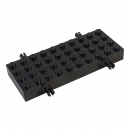 Lego 30076 Fahrgestell Achsplatte 4 x 10 mit vier Pins schwarz