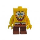 Lego bob001 Minifigur SpongeBob im I´m Ready Look