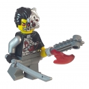 Lego Ninjago njo088 Minifigur Cyrus Borg mit einem Schwert und Waffe