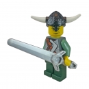 Lego vik002 Wikinger Krieger 3d mit Schwert